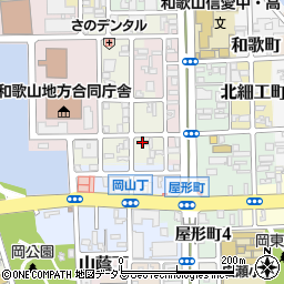 和歌山県和歌山市三番丁48周辺の地図