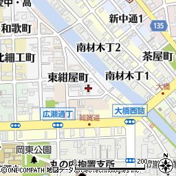 和歌山県和歌山市船場町52周辺の地図