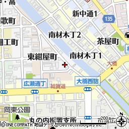 和歌山県和歌山市船場町37周辺の地図