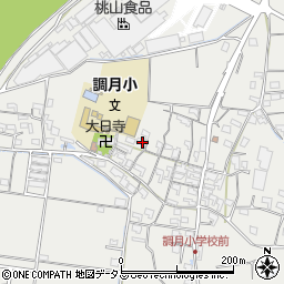 和歌山県紀の川市桃山町調月1096周辺の地図