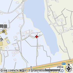香川県丸亀市綾歌町岡田下15周辺の地図