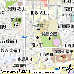 和歌山県和歌山市有田屋町南ノ丁5周辺の地図