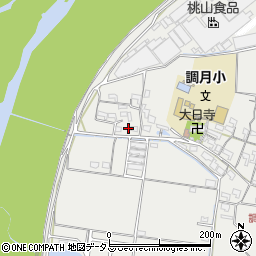和歌山県紀の川市桃山町調月1015周辺の地図