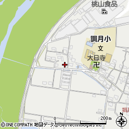 和歌山県紀の川市桃山町調月1015-3周辺の地図
