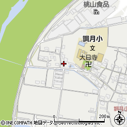 和歌山県紀の川市桃山町調月1014周辺の地図
