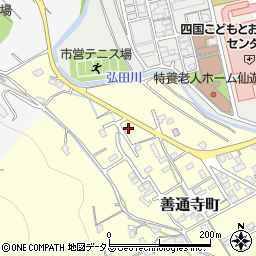 香川県善通寺市善通寺町930周辺の地図