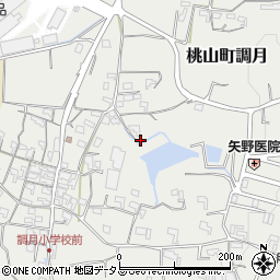 和歌山県紀の川市桃山町調月947-1周辺の地図