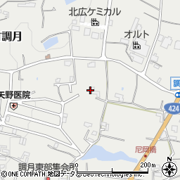 和歌山県紀の川市桃山町調月846-2周辺の地図