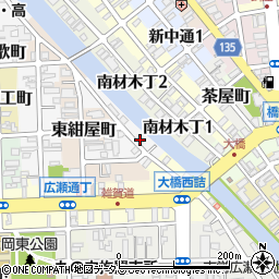 和歌山県和歌山市船場町18周辺の地図