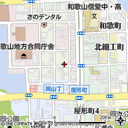 和歌山県和歌山市三番丁43周辺の地図