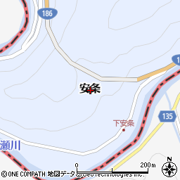 広島県大竹市安条周辺の地図