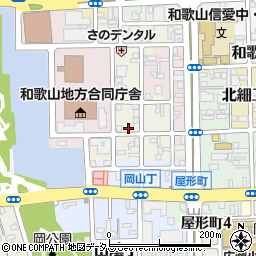 和歌山県和歌山市三番丁81周辺の地図