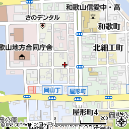 和歌山県和歌山市三番丁42周辺の地図