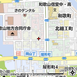 和歌山県和歌山市三番丁41周辺の地図