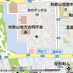 和歌山県和歌山市三番丁82周辺の地図