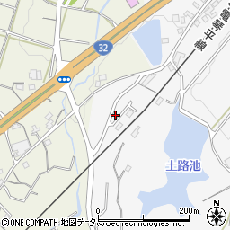 香川県丸亀市綾歌町栗熊西2035-14周辺の地図
