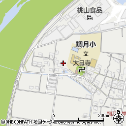 和歌山県紀の川市桃山町調月1113-2周辺の地図