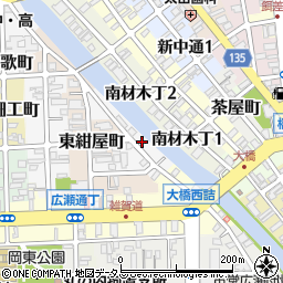 教職員共済和歌山県支部周辺の地図