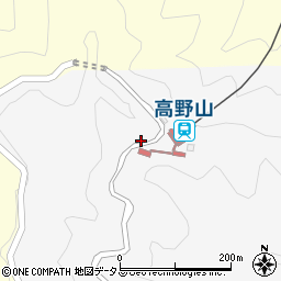 高野山駅前周辺の地図