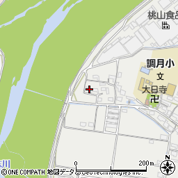 和歌山県紀の川市桃山町調月1129周辺の地図