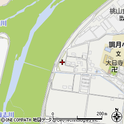 和歌山県紀の川市桃山町調月1164-2周辺の地図