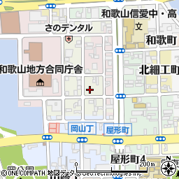 和歌山県和歌山市三番丁44周辺の地図