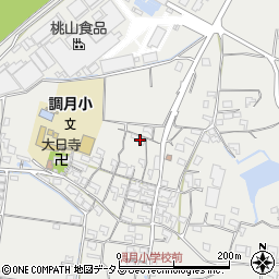 和歌山県紀の川市桃山町調月1077周辺の地図