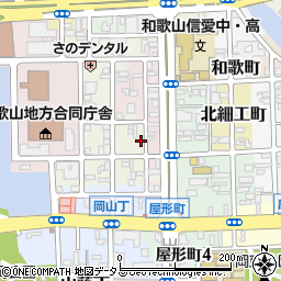 和歌山県和歌山市三番丁39周辺の地図
