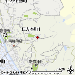 広島県呉市仁方本町1丁目28-46周辺の地図