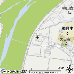 和歌山県紀の川市桃山町調月1132周辺の地図