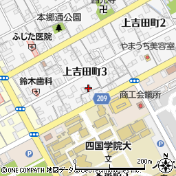 フォブール上吉田周辺の地図