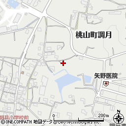 和歌山県紀の川市桃山町調月757-1周辺の地図