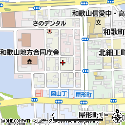 和歌山県和歌山市三番丁45周辺の地図