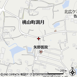 和歌山県紀の川市桃山町調月773周辺の地図