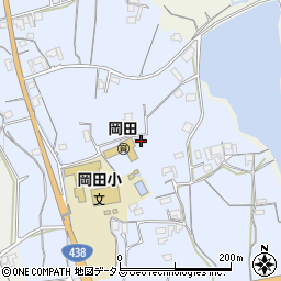 香川県丸亀市綾歌町岡田下77周辺の地図
