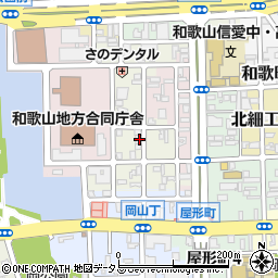 和歌山県和歌山市三番丁77周辺の地図
