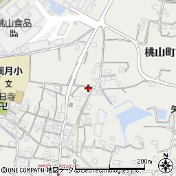 和歌山県紀の川市桃山町調月1048周辺の地図