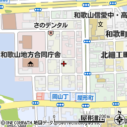 和歌山県和歌山市三番丁46周辺の地図