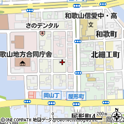 和歌山県和歌山市三番丁36周辺の地図
