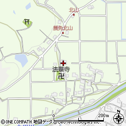 和歌山県紀の川市貴志川町北山283周辺の地図