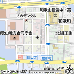 和歌山県和歌山市三番丁35周辺の地図