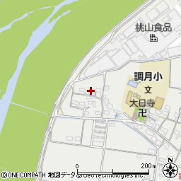 和歌山県紀の川市桃山町調月1134周辺の地図
