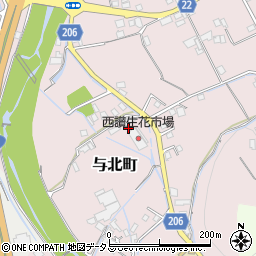 香川県善通寺市与北町2567周辺の地図
