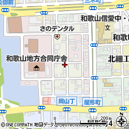 和歌山県和歌山市三番丁76周辺の地図