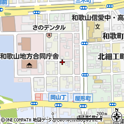 和歌山県和歌山市三番丁33周辺の地図