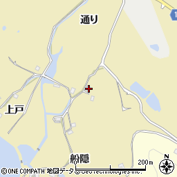 徳島県鳴門市瀬戸町小島田馬越周辺の地図