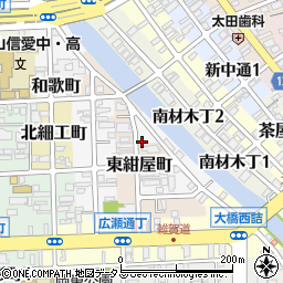 和歌山県和歌山市船場町68周辺の地図