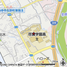 香川県善通寺市生野町920周辺の地図