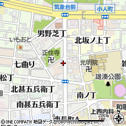 和歌山県和歌山市西坂ノ上丁周辺の地図