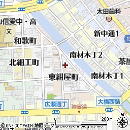 和歌山県和歌山市船場町69周辺の地図